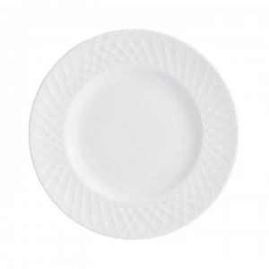 Hotel Collection Ceremony fine bone china set of 4 side plates - White