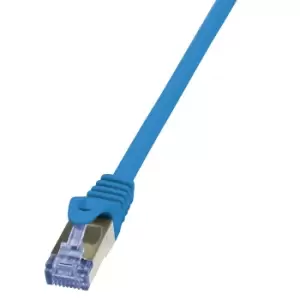 LogiLink 10m Cat.6A 10G S/FTP networking cable Blue Cat6a S/FTP...