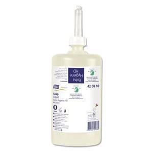Original Tork 1 Litre Premium Liquid Soap Extra Hygiene HD 1000 Shots Perfumed Pack of 6