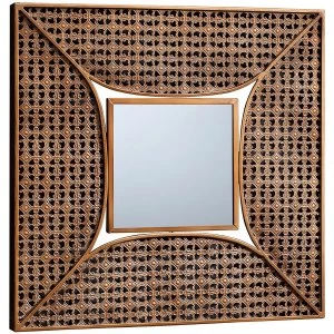 Gallery Agadir Square Mirror Trio - Gold