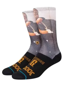 Stance The King Of Ny, Black, Male, Socks, A555D22THE-BLK