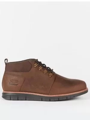 Barbour Albemarle Boots, Dark Brown, Size 9, Men
