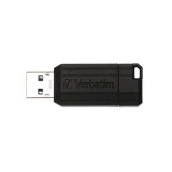 Verbatim PinStripe 49065 USB-A 2.0 Drive 64GB - Black