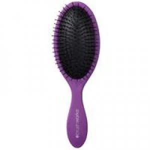 Brushworks Hair Brushes Oval Detangling Brush - Purple