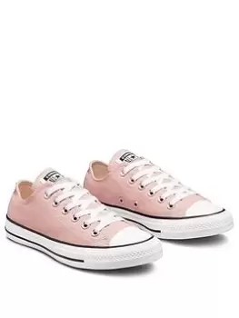 Converse Chuck Taylor All Star 50/50 Recycled Cotton Ox Plimsoll - Pink, Size 4, Women
