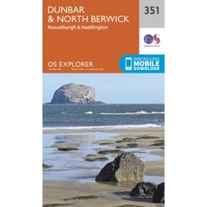 Dunbar and North Berwick by Ordnance Survey (Sheet map, folded, 2015)