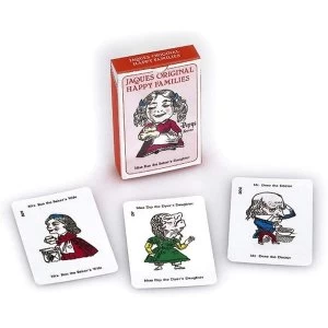 Jaques Original Happy Families Card Game