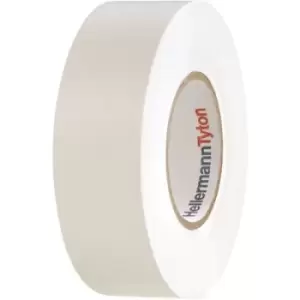HellermannTyton HelaTape Flex 1000+ 710-10607 Electrical tape HelaTape Flex 1000+ White (L x W) 20 m x 19mm