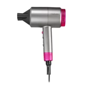 Carmen Neon DC Professional Hair Dryer Graphite / Pink UK Plug