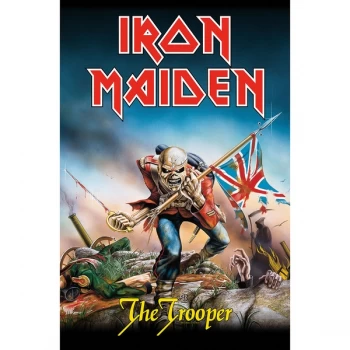 Iron Maiden - The Trooper Textile Poster
