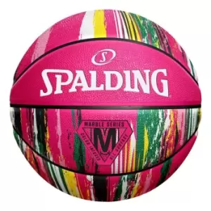 Spalding Marble BBall 42 - Pink