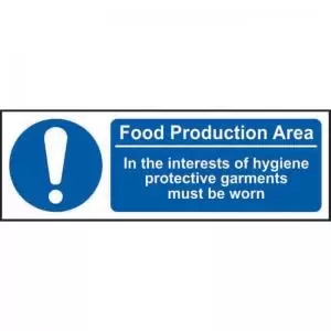 This Is A Food Production Area. In The Interests Of Hygiene&rsquo;