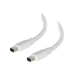 C2G 3m Mini DisplayPort Cable M/M White