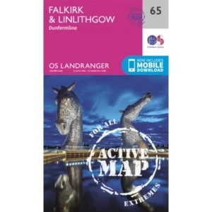 Falkirk & Linlithgow, Dunfermline by Ordnance Survey (Sheet map, folded, 2016)