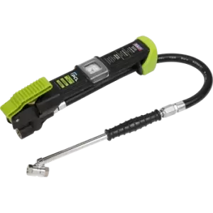 Sealey Airlite Eco Tyre Inflator and Twin Hold On Connector