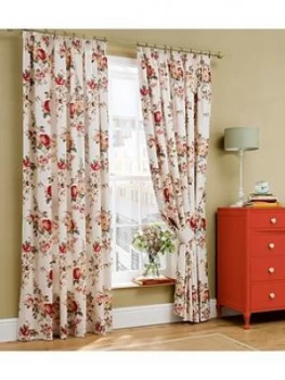 Cath Kidston Garden Rose Multi 90X54 Headertape Curtains