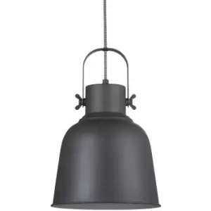 Nordlux Adrian 25cm Dome Pendant Ceiling Light Black, E27