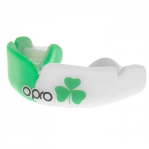 Opro Pro Fit Ireland Mouth Guard Mens - White/Green