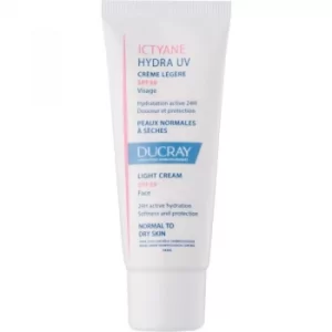 Ducray Ictyane Light Moisturiser for Normal to Dry Skin SPF 30 40ml