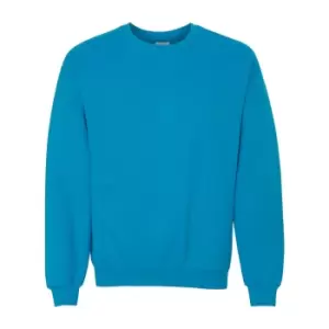 Gildan Heavy Blend Unisex Adult Crewneck Sweatshirt (S) (Sapphire)