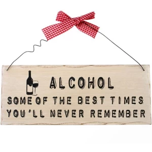 Alcohol Hanging Sign