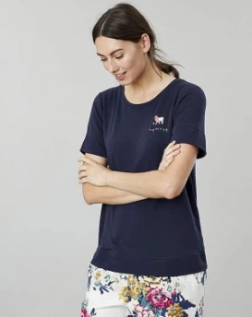 Joules Billie Embroided T-Shirt Top