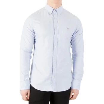 Gant Button Down Oxford Shirt mens Long sleeved Shirt in Blue - Sizes UK S,UK L,UK XL,UK XXL,UK 3XL