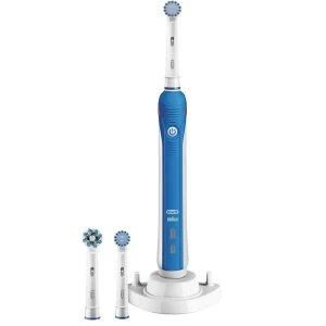 Oral B Oral-B ORAPRO3000SEN Pro 3000 SensiClean 3D Action Rechargeable Toothbrush - Blue