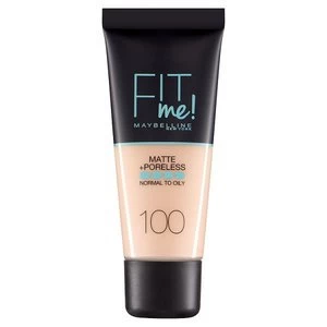 Maybelline Fit Me Matte and Poreless Foundation Warm Ivory