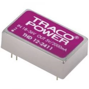 DCDC converter print TracoPower THD 12 2411 24 Vdc 5.1 Vdc