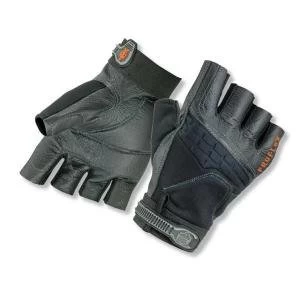 Ergodyne ProFlex 900 Impact Fingerless Small Gloves Black EY900S