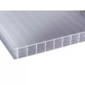Corotherm Opal Effect Polycarbonate Multiwall Multiwall Roofing Sheet (L)2.5M (W)980mm (T)25mm