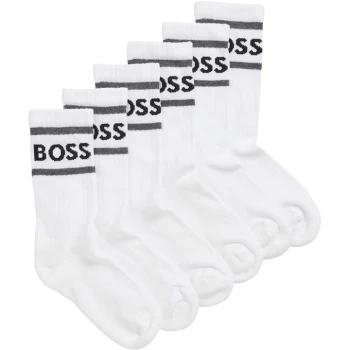 Boss 3P Rib Stripe CC 10241812 01 - White