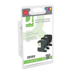 Q-Connect Brother LC123 Tri Colour Ink Cartridge