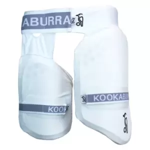 Kookaburra Pro Guard 500 Combination Outer & Inner Thigh Guard 33 - White