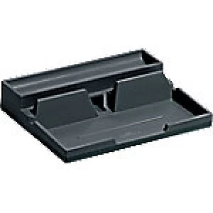 Durable Desk Organiser Varicolor ABS Charcoal 19 x 24 x 5 cm