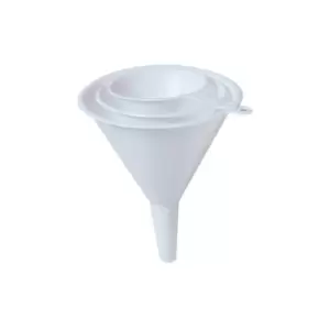 Chef Aid Funnels Set, Pack of 3, White