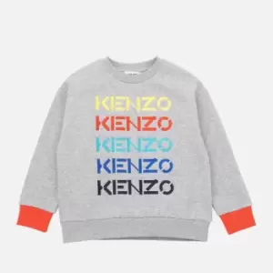KENZO Boys Tonal Sweatshirt - Grey Marl - 12 Years