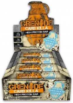 Grenade Carb Killa Protein White Chocolate Cookie - 12 x 60g