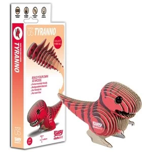 EUGY Tyranno Dinosaur 3D Craft Kit
