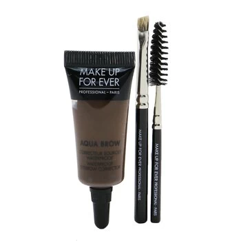 Make Up For EverAqua Brow Kit - #30 Dark Brown 7ml/0.23oz
