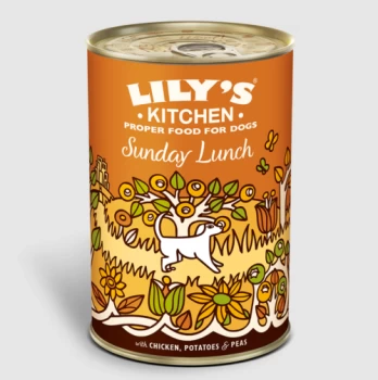 Lilys Kitchen Sunday Lunch For Dogs - 400g x 6