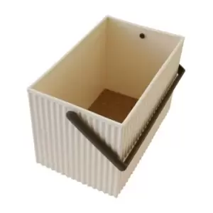 Omnioffre Stacking Storage Box Medium Beige