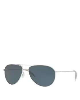 Oliver Peoples OV1002S Benedict Pilot Sunglasses, 59mm