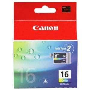 Canon BCI16 Tri Colour Ink Cartridge