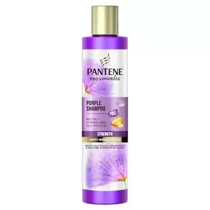 Pantene Purple Hair Shampoo Strength Antibrassiness 225ml