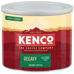 Kenco 500g Decaffeinated Instant Coffee Tin Ref 4032079 4032079