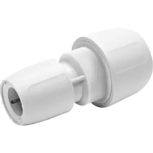 Hep2O Socket / Socket Reducer 15 x 10mm in White Plastic