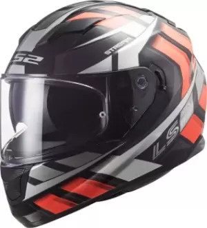LS2 FF320 Stream Evo Loop Helmet, black-orange, Size L, black-orange, Size L