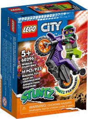 LEGO City Wheelie Stunt Bike Toy (60296)
